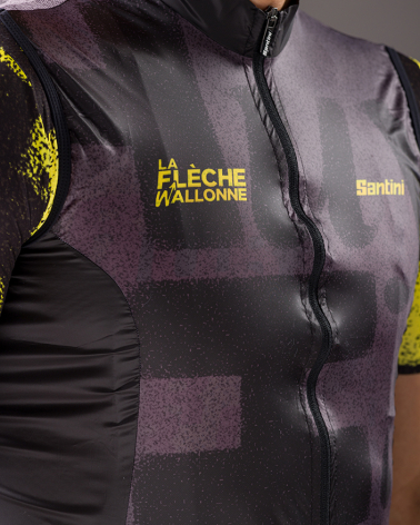 Gilet de Cyclisme LA FLECHE WALLONE X MUR DE HUY Homme
