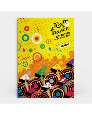 Poster Tour de France " Affiche 2022"