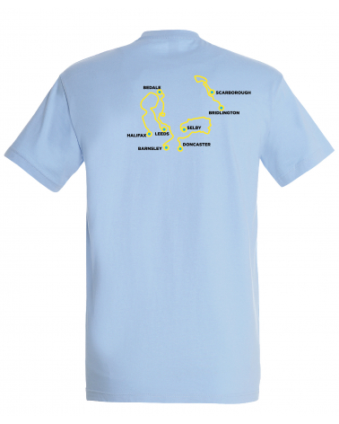 T-shirt Tour de Yorkshire Parcours Homme