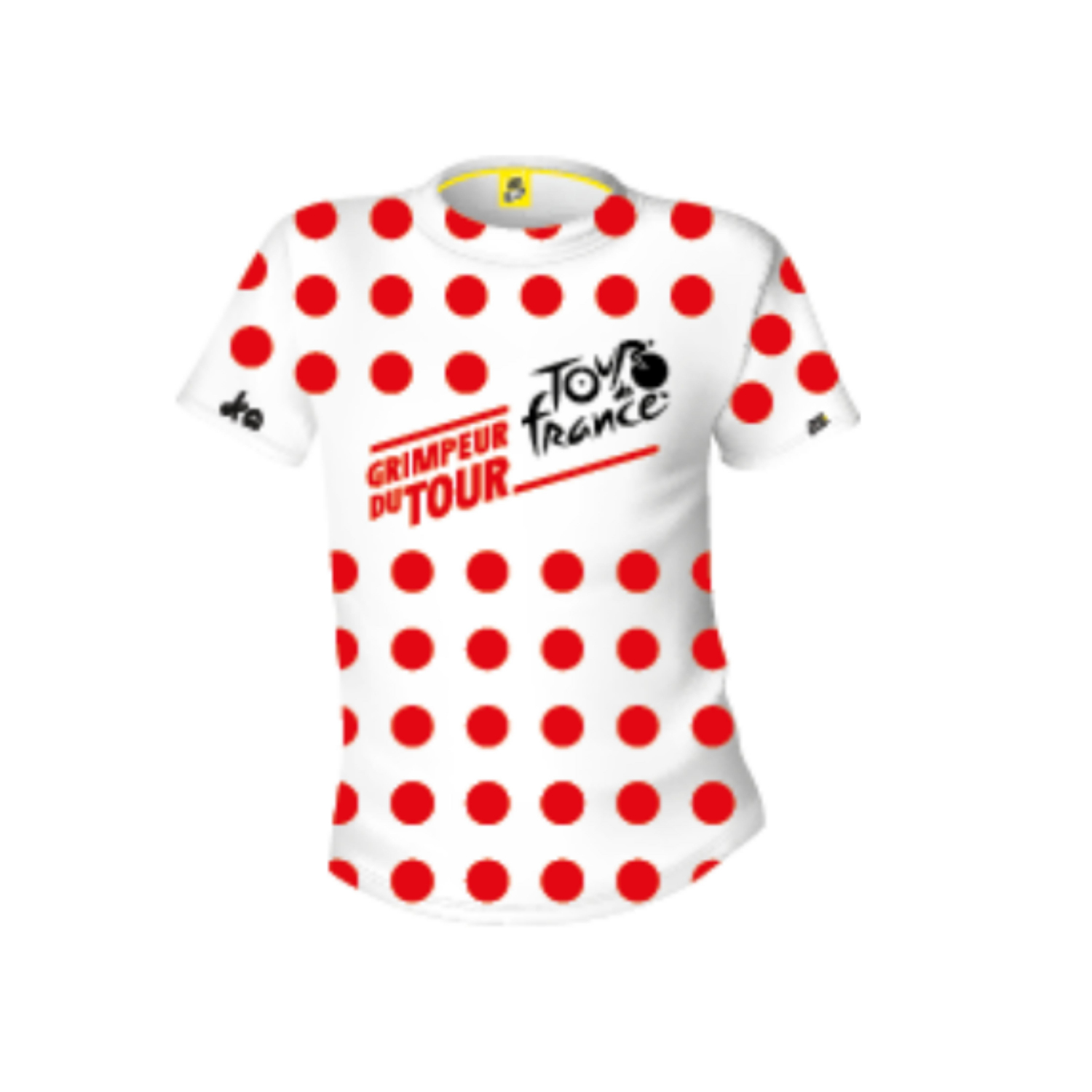 Tour de France Leader T-Shirt - Polka Dot - Kids