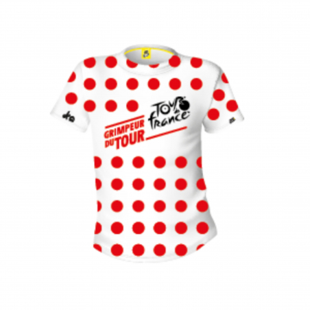 T-shirt Tour de France Leader Grimpeur du Tour Pois