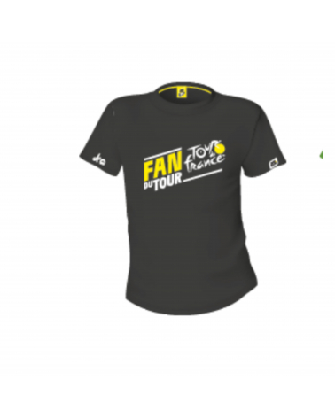 T-shirt Tour de France Leader Fan du Tour Noir