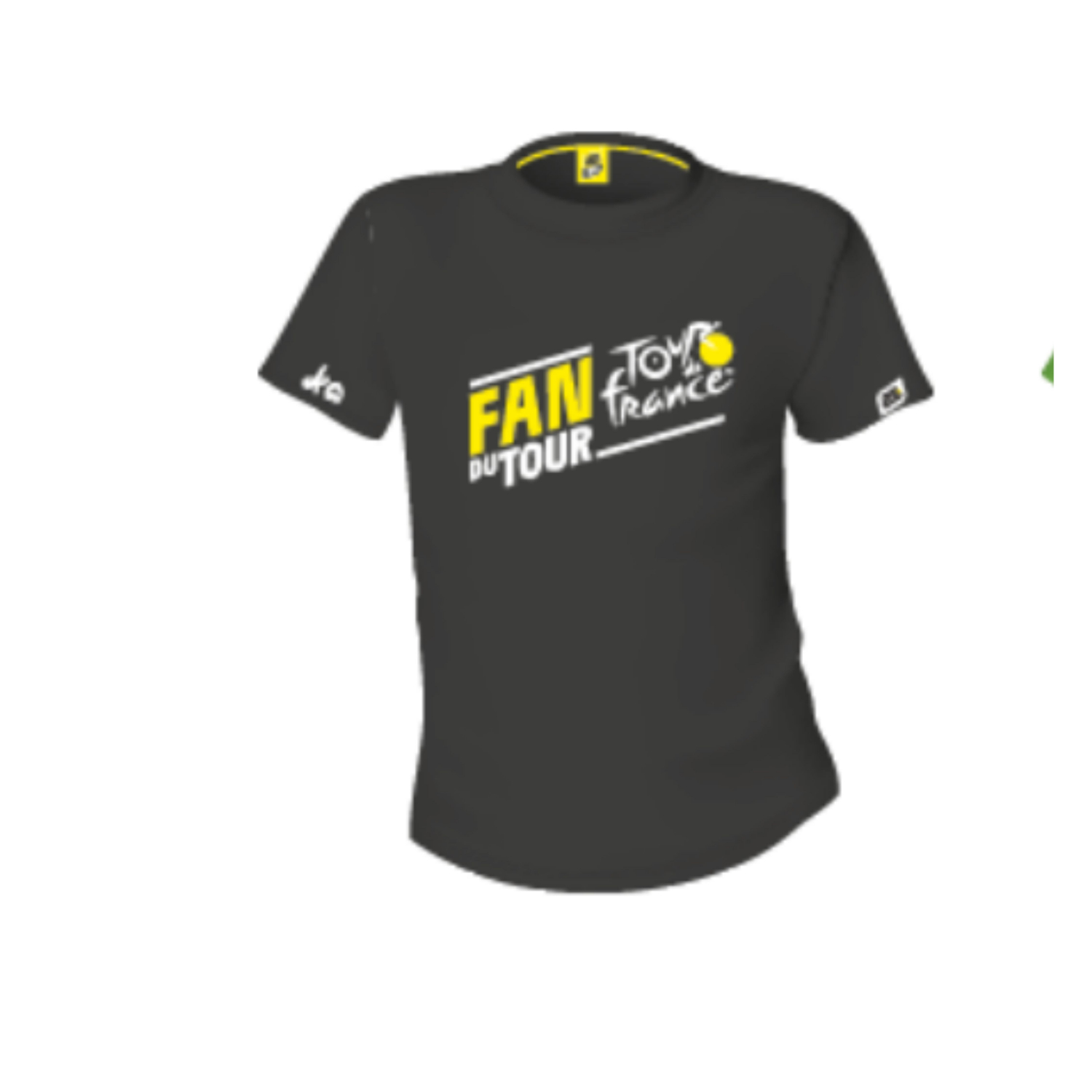 T-shirt Tour de France Leader Fan du Tour Noir