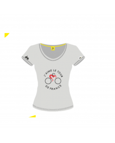 T-shirt Tour de France Graphique J'aime le Tour Femme