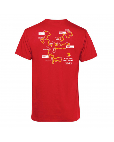 T-shirt  Boucles de la Mayenne " Parcours  2022 "