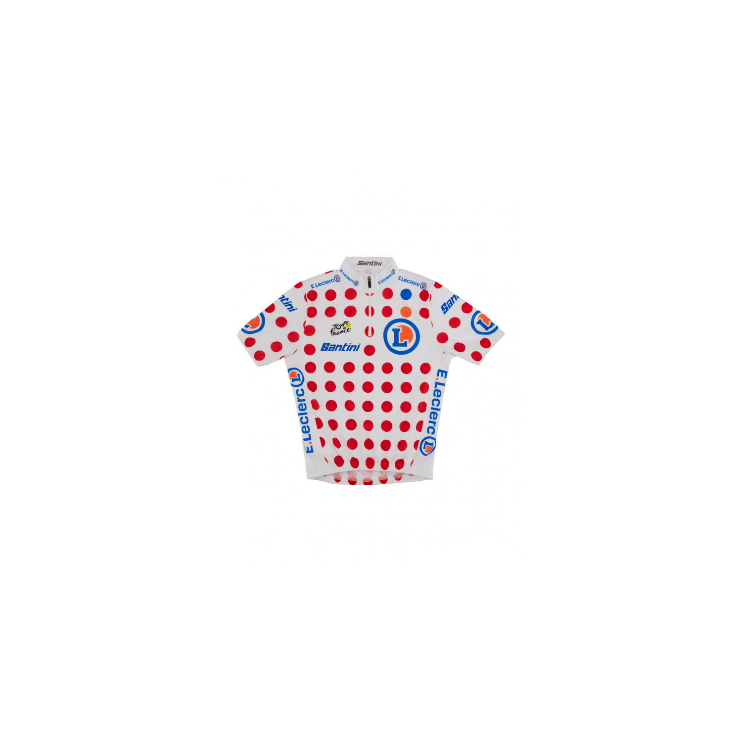 Maillot Cyclisme de leader  Meilleur Grimpeur du Tour de France Pois Enfant