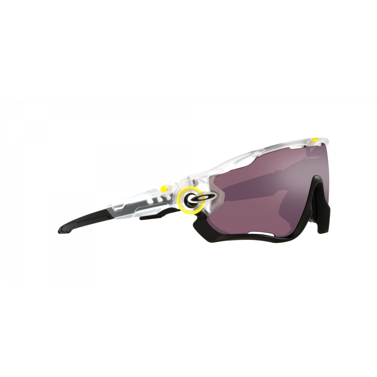 Jawbreaker Matte Clear Cycling Glasses