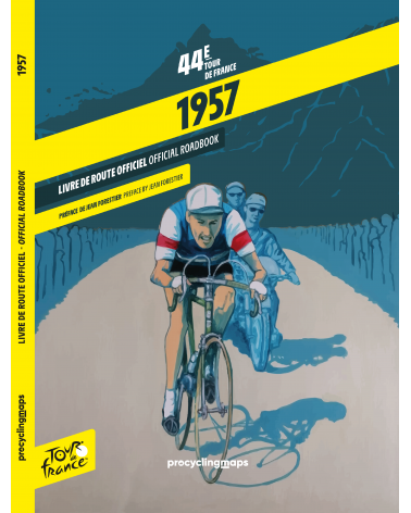 Tour de France 1957 - Livre de route officiel / Official roadbook