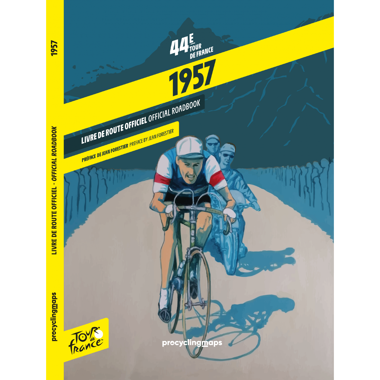 Tour de France 1957 - Livre de route officiel / Official roadbook