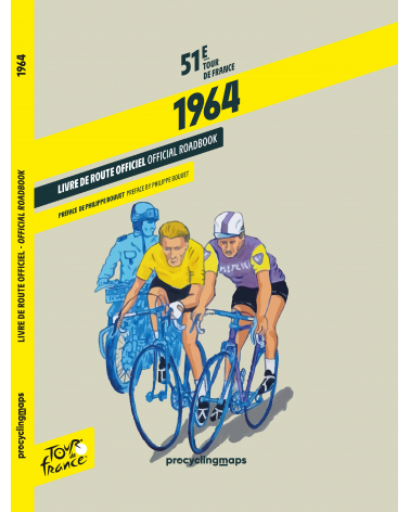 Tour de France 1964 - Livre de route officiel / Official roadbook