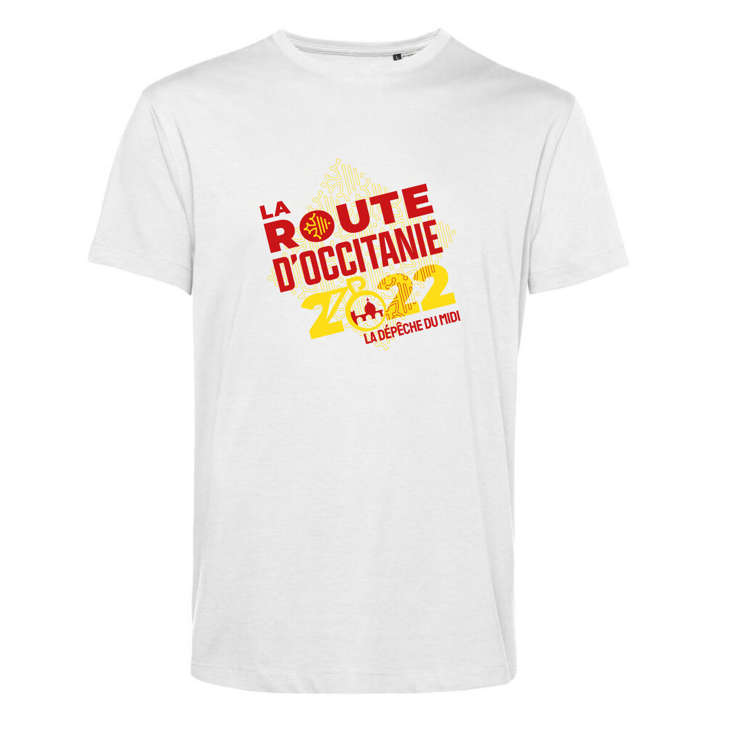 T-shirt La route d'Occitanie  LE PARCOURS 2022 Mixte