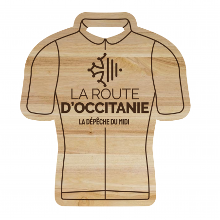 Porte Clés en Bois  La Route d'Occitanie LA CAMISA