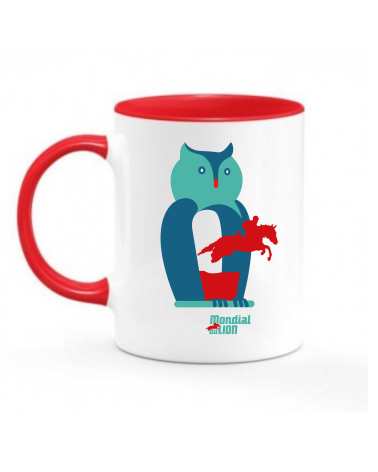 Mug Mondial du Lion LA RECUP "HIBOU"