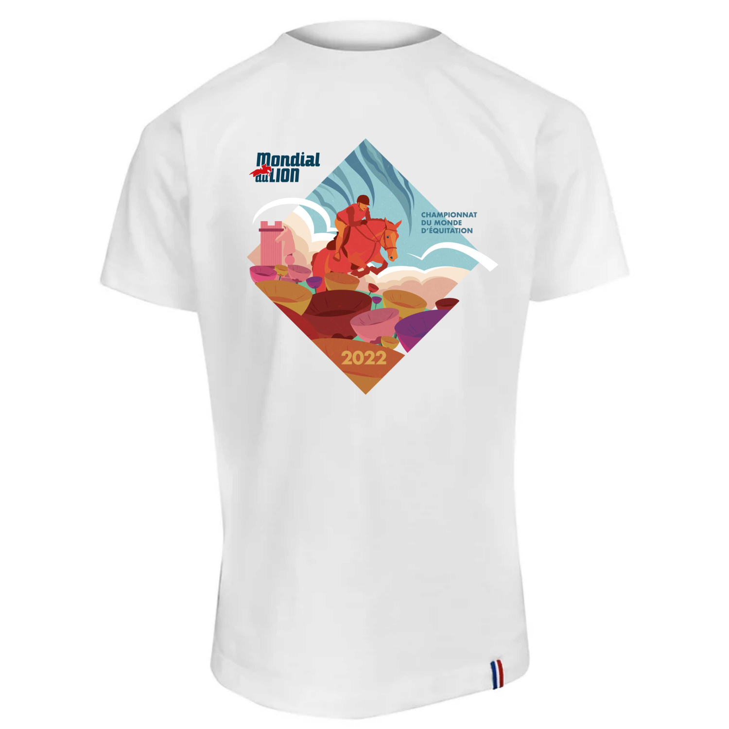 T-shirt Mondial du Lion L'AFFICHE Homme