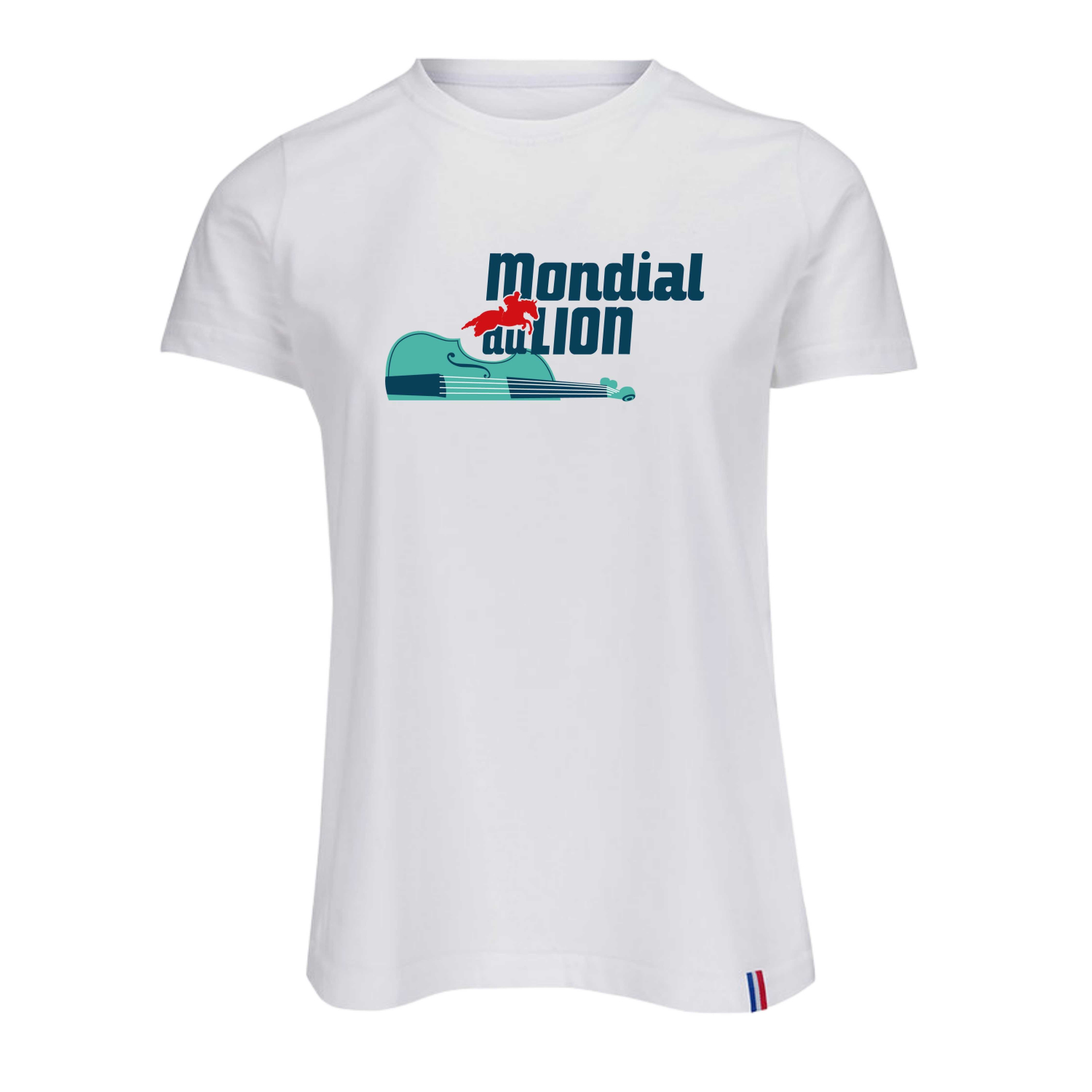 T-shirt Mondial du Lion L'EXPERT EN SAUT Femme