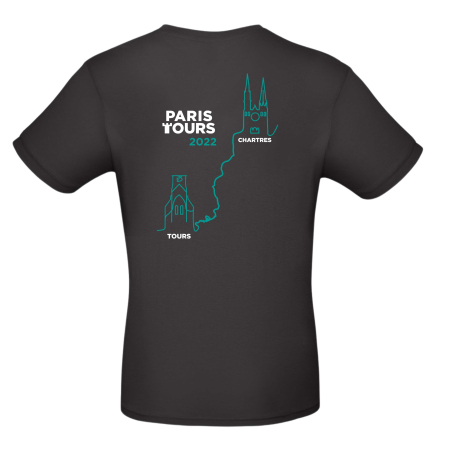 T-shirt Paris Tours LE PARCOURS