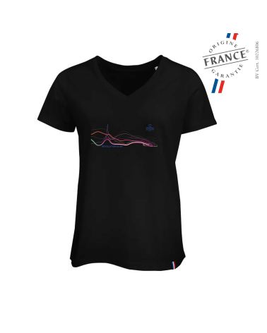 T-shirt Mondial de l'Auto PARIS IS ON Femme