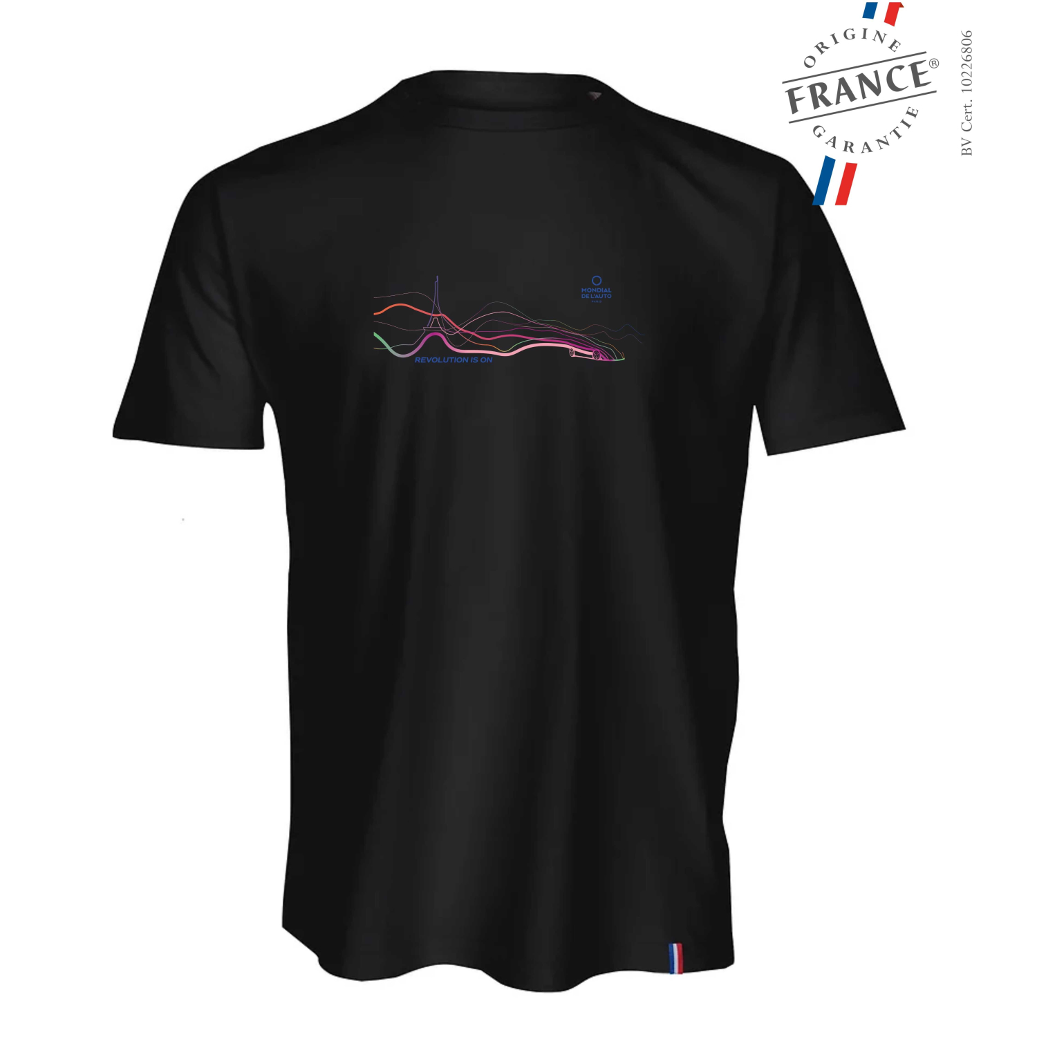 T-shirt Mondial de l'Auto PARIS IS ON Unisex