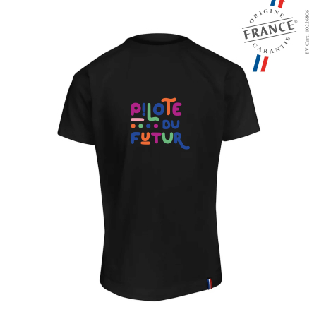 T-shirt Mondial de l'Auto FUTUR Enfant NOIR