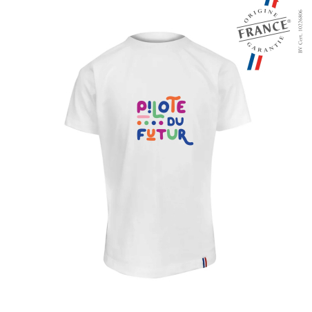 T-shirt Mondial de l'Auto FUTUR Enfant BLANC