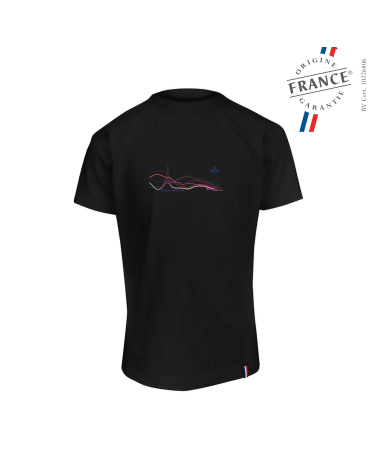 T-shirt Mondial de l'Auto NEXT GEN Enfant-Ado NOIR