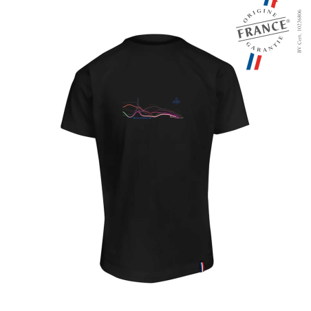 T-shirt Mondial de l'Auto NEXT GEN Enfant-Ado NOIR