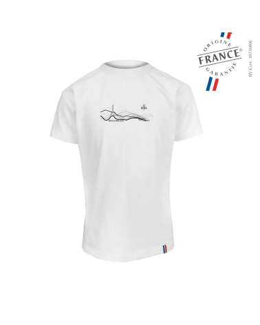 T-shirt Mondial de l'Auto NEXT GEN Enfant-Ado BLANC