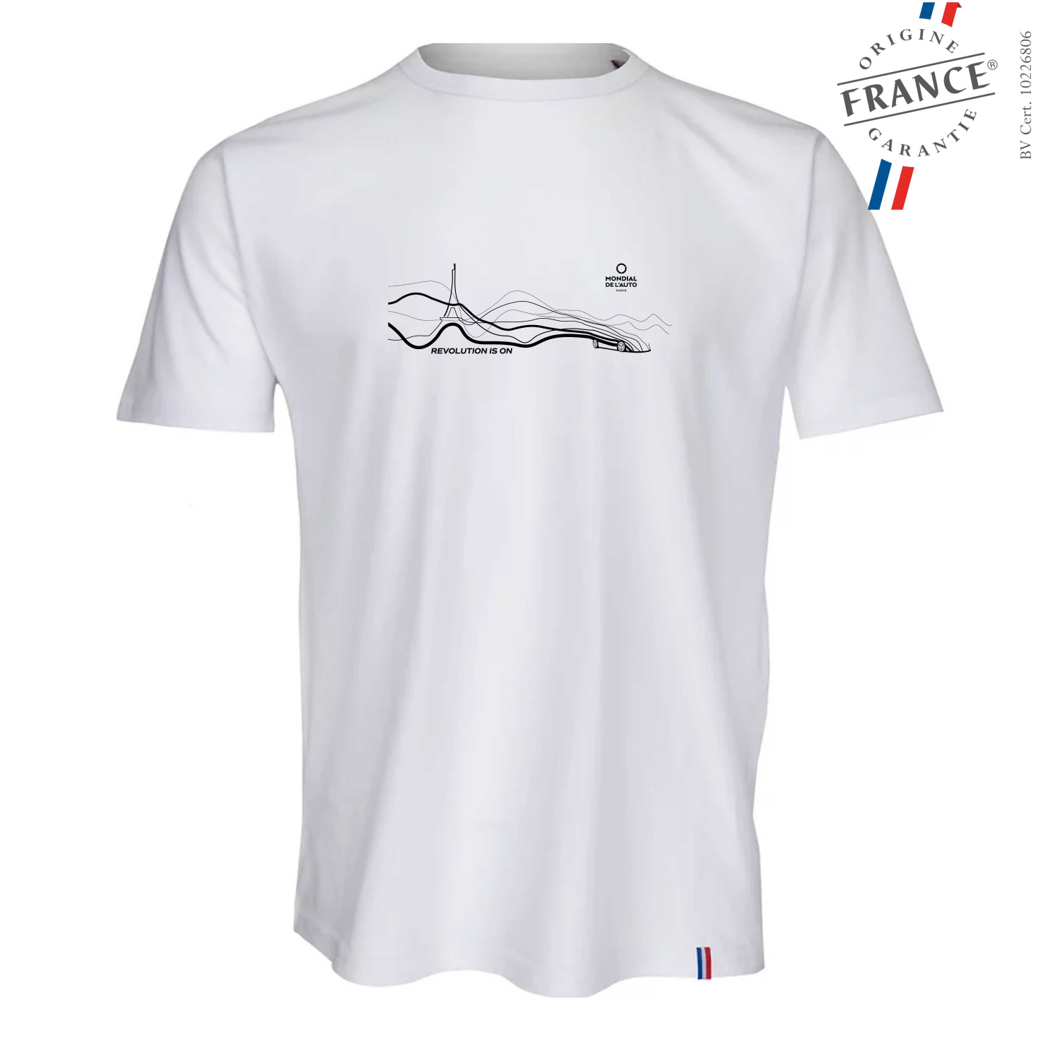 T-shirt Mondial de l'Auto PARIS IS ON Unisex