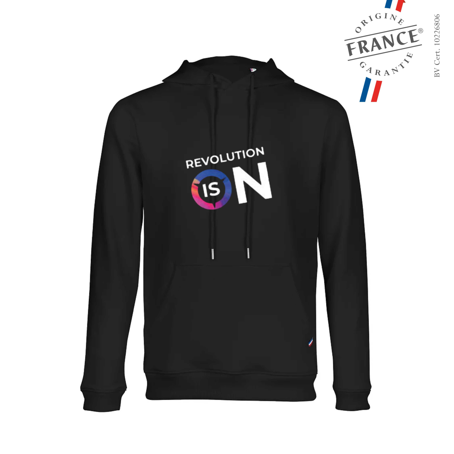 Hoodies Mondial de l'Auto IS ON Mixte NOIR