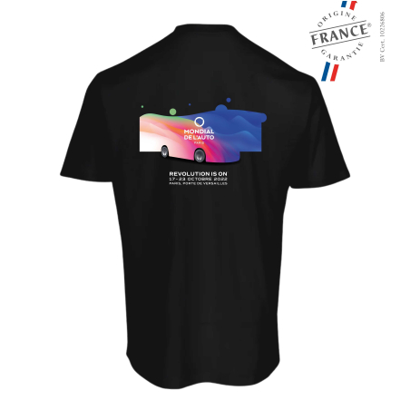 T-shirt Mondial de l'Auto AFFICHE 2022 Unisex