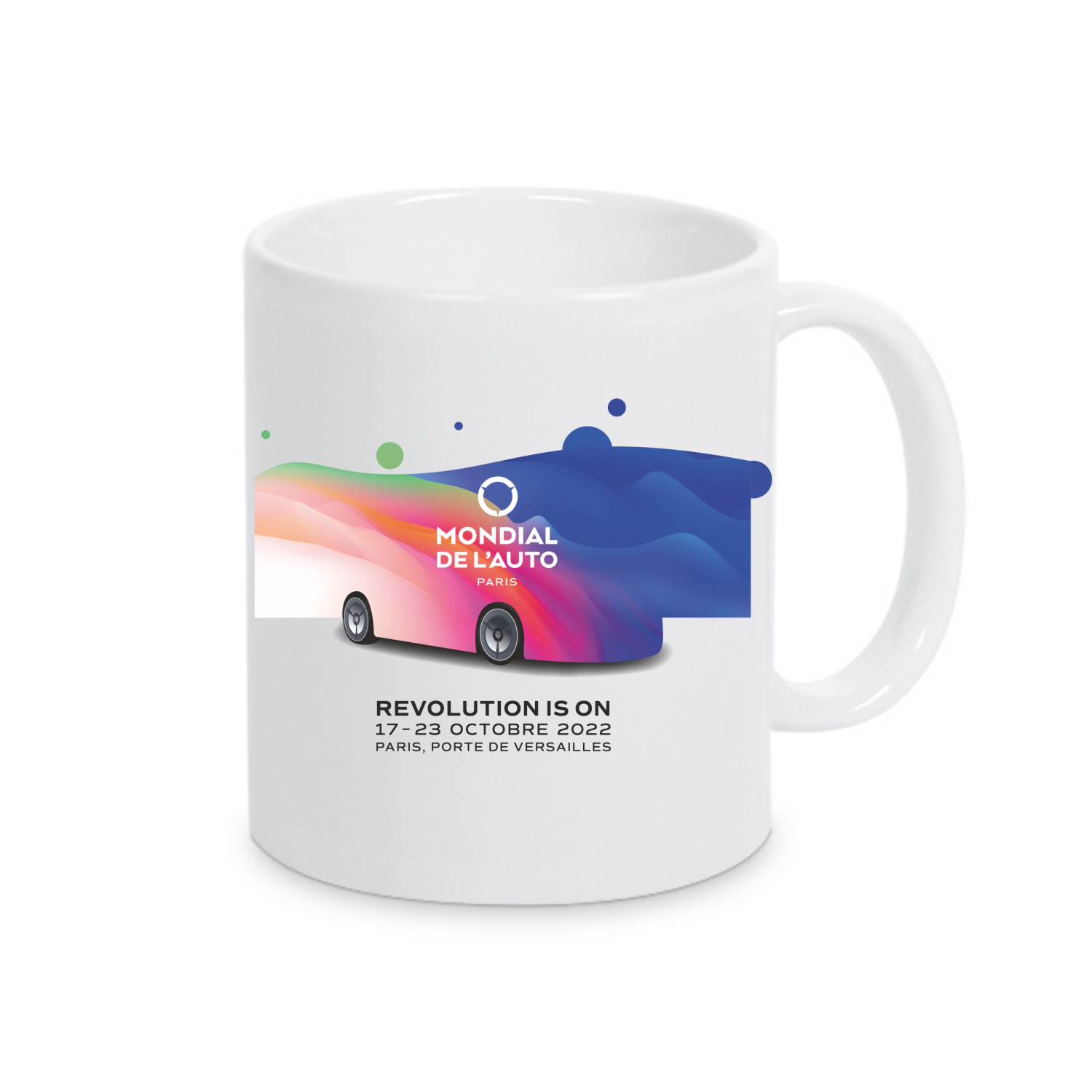 Mug Mondial de l'Auto LE BLACK AND WHITE