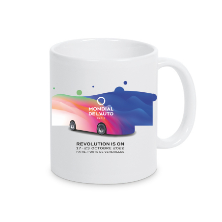 Mug Mondial de l'Auto " Affiche 2022"