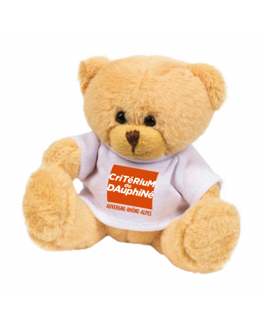 Peluche Critérium du Dauphiné Logo