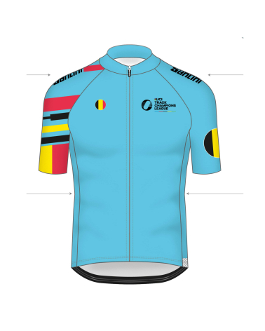 Maillot Cyclisme UCI Track Belgique