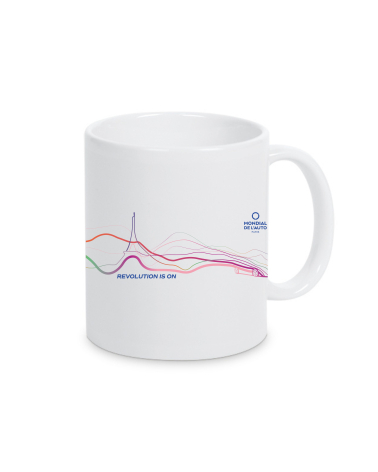 Mug Mondial de l'Auto LE BLACK AND WHITE