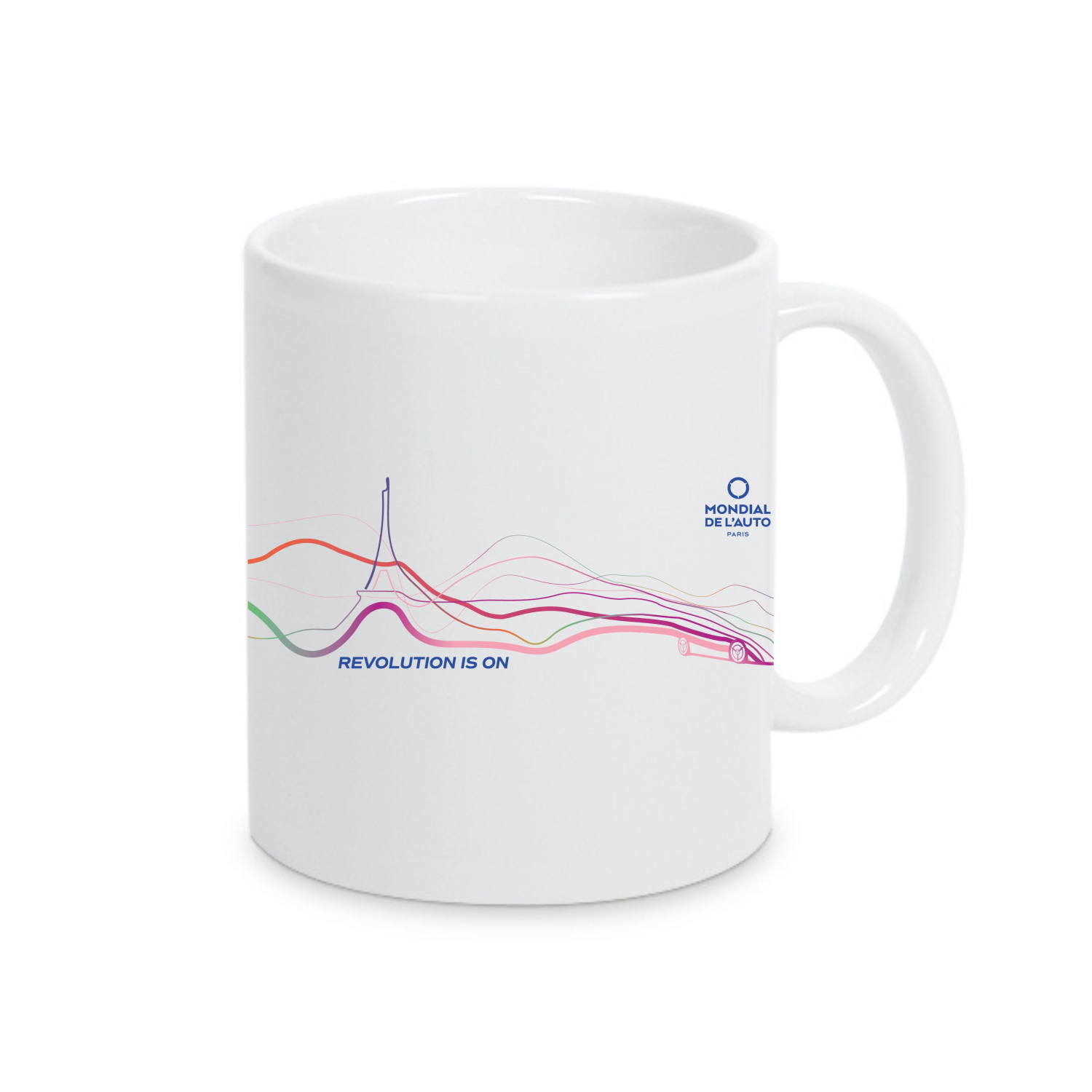 Mug Mondial de l'Auto LE BLACK AND WHITE