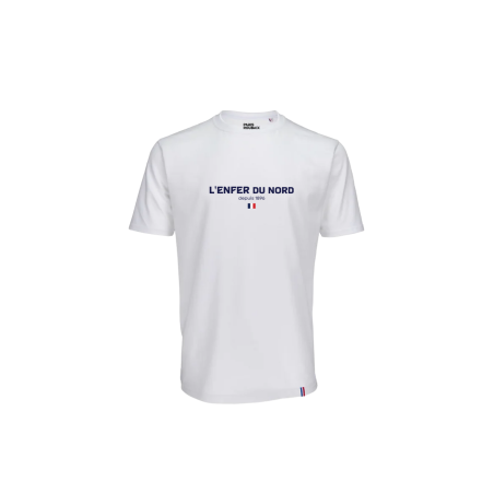 T-shirt Paris Roubaix "France" Mixte Bleu Marine
