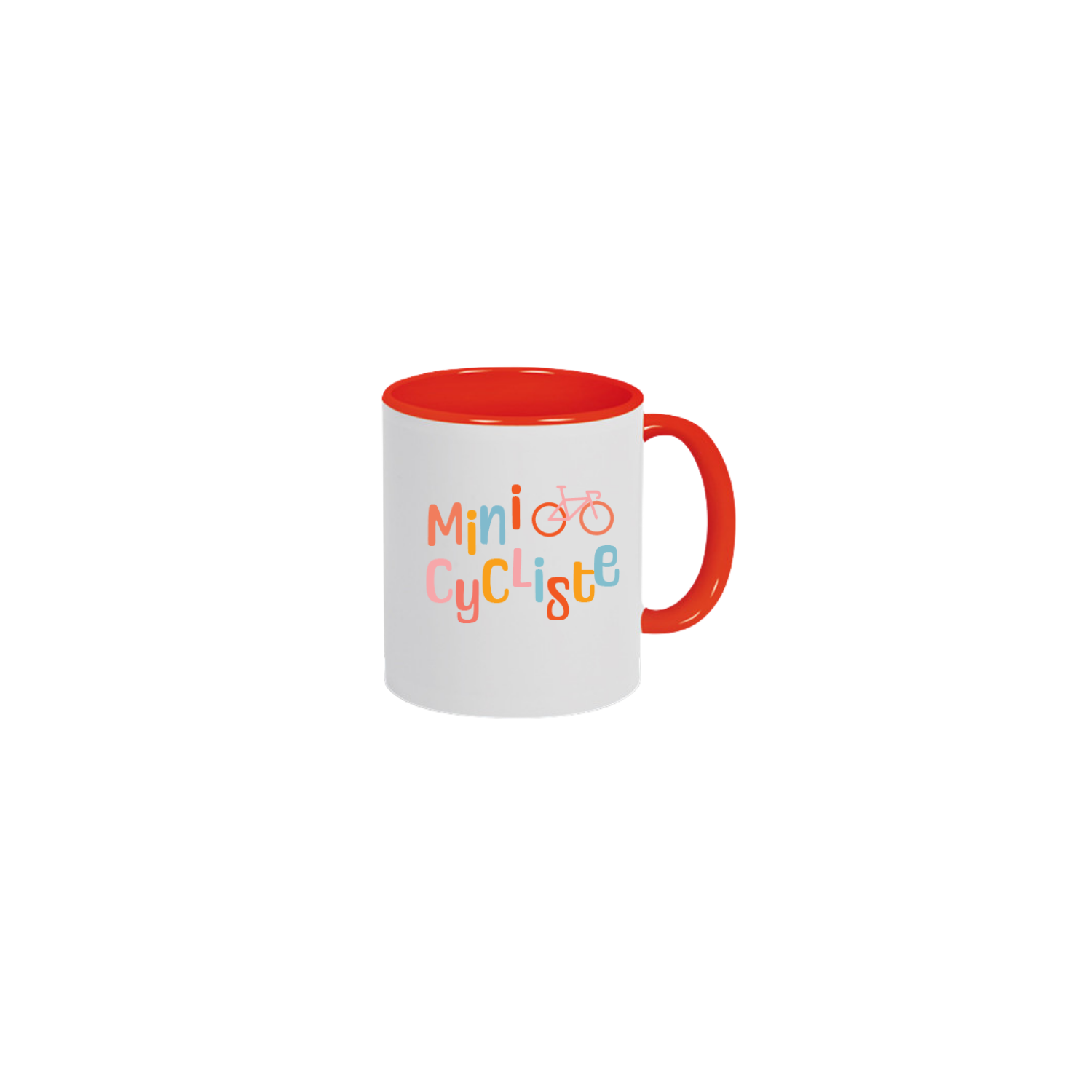 Mug Paris Roubaix "Mini Cycliste" Rouge