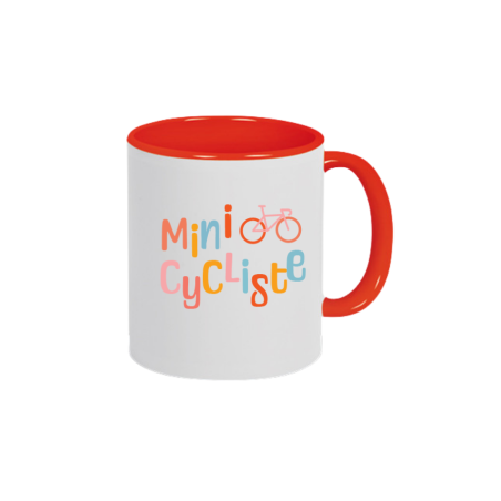 Mug Paris Roubaix "Mini Cycliste" Rouge