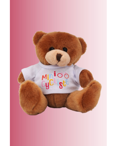 Peluche Paris Roubaix L'OURSON Mini Cycliste
