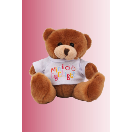 Peluche Paris Roubaix L'OURSON Mini Cycliste