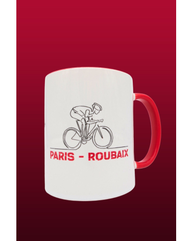 Mug Paris-Roubaix "Parcours 2023" Rouge