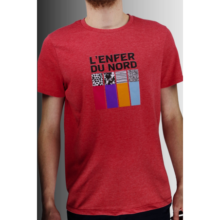 T-shirt Paris Roubaix Enfer Homme