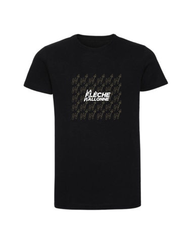T-shirt Flèche Wallonne "W" Noir