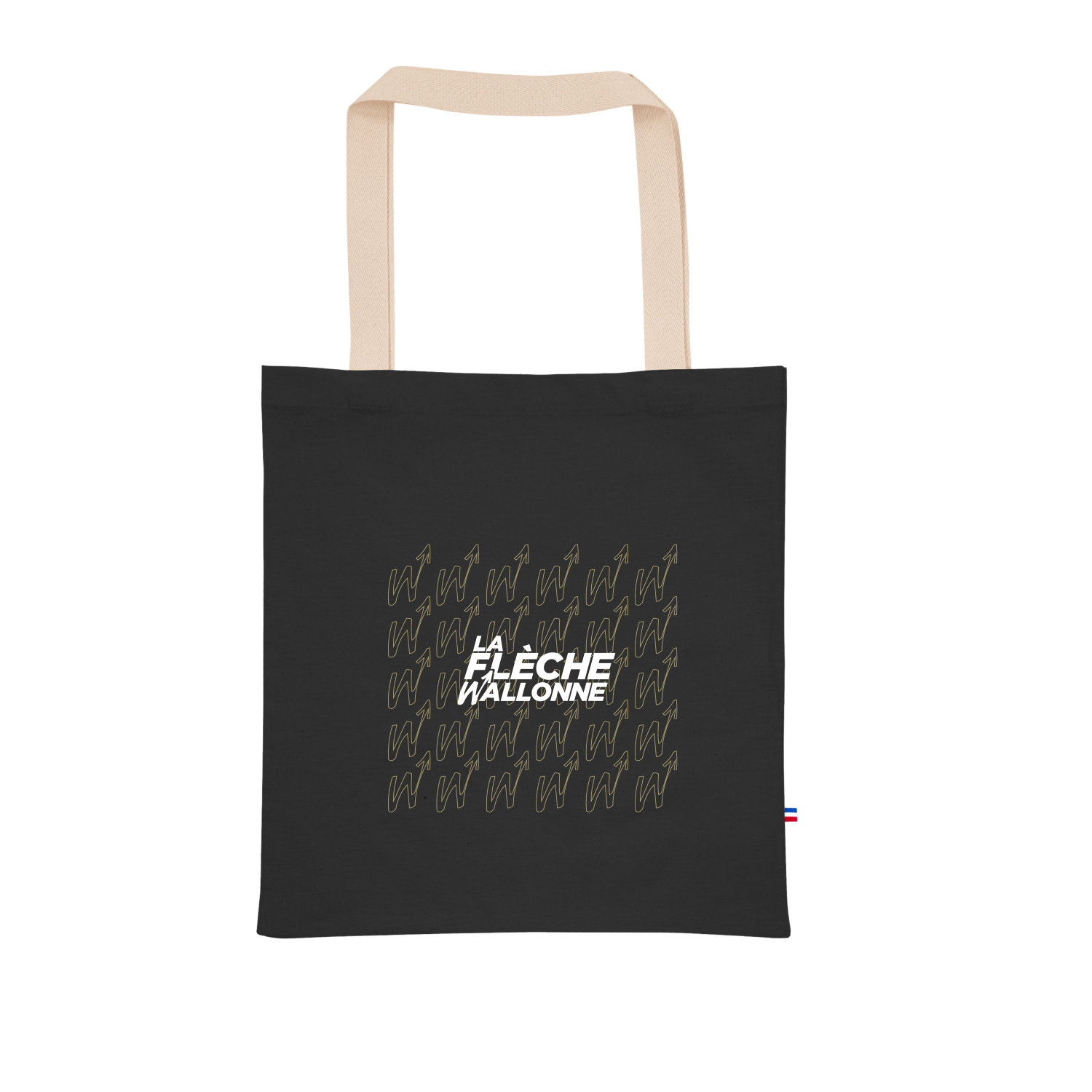 Tote Bag Flèche Wallonne "Musette W" Noir