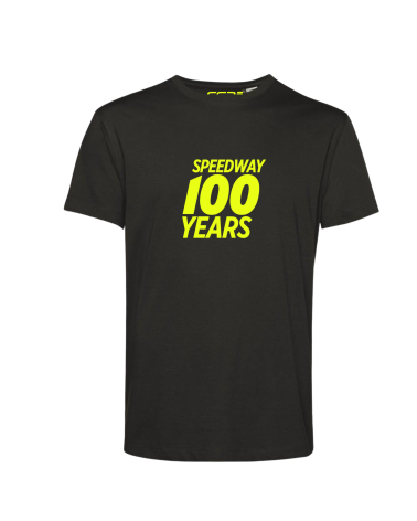 T-shirt Speedway 100 YEARS Mixte Noir