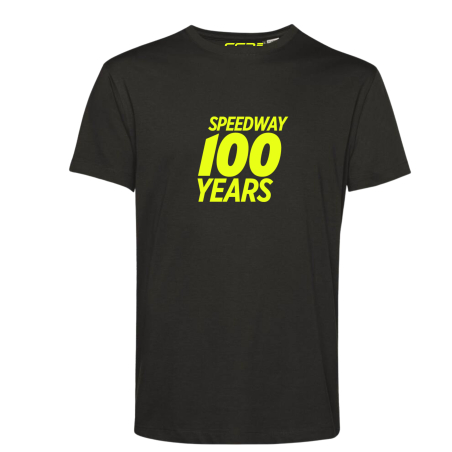 T-shirt Speedway 100 YEARS Mixte Noir