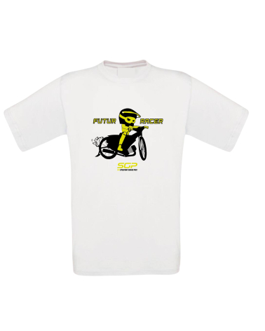 T-shirt Speedway FUTUR RACER Enfant Blanc