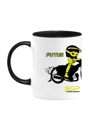 Mug Speedway FUTUR RACER Blanc/Noir