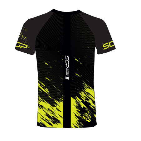 Maillot Speedway THE ICONIC Noir & Jaune